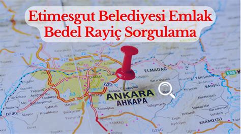 Ankara etimesgut belediyesi emlak vergisi